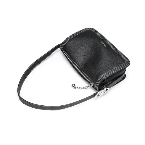 Hobo Shoulder Bag - Black