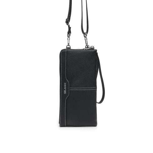 Crossbody Phone Bag - Black