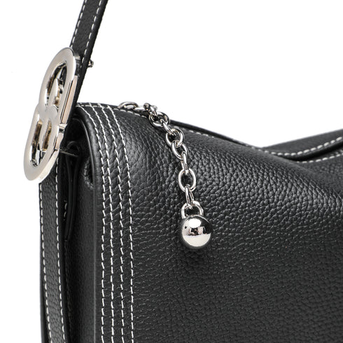 Hobo Shoulder Bag - Black