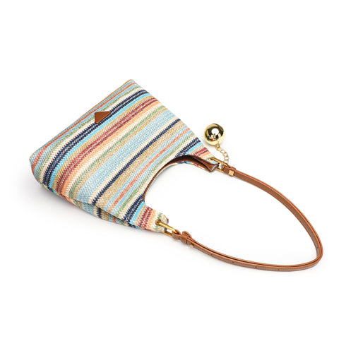 Bohemia Woven Tote Bag - Colorful