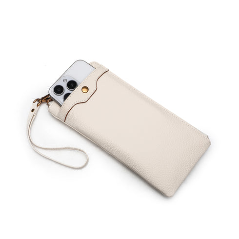 Crossbody Phone Bag - White