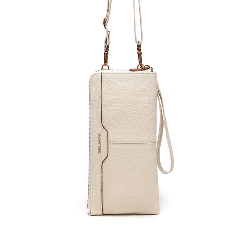 Crossbody Phone Bag - White