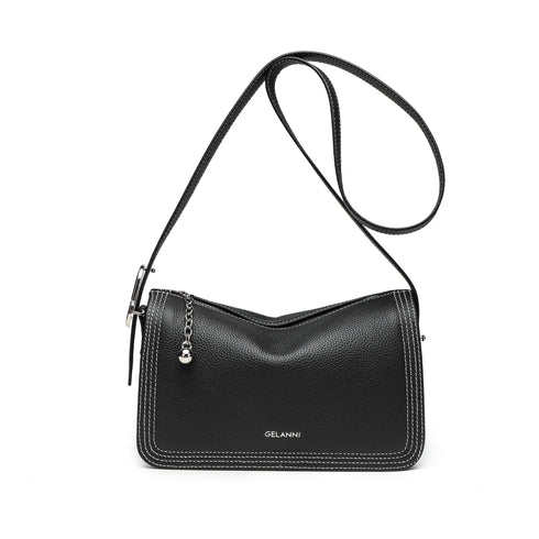 Hobo Shoulder Bag - Black