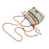 Bohemia Drawstring Bag With Chain Strap - Colorful