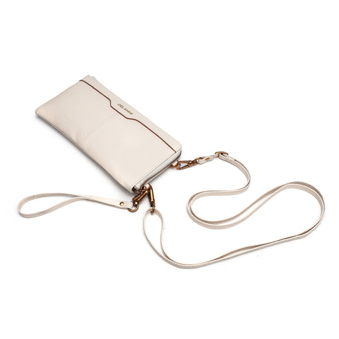 Crossbody Phone Bag - White