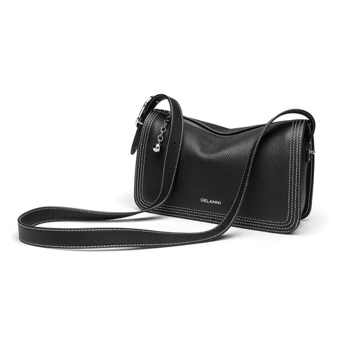 Hobo Shoulder Bag - Black