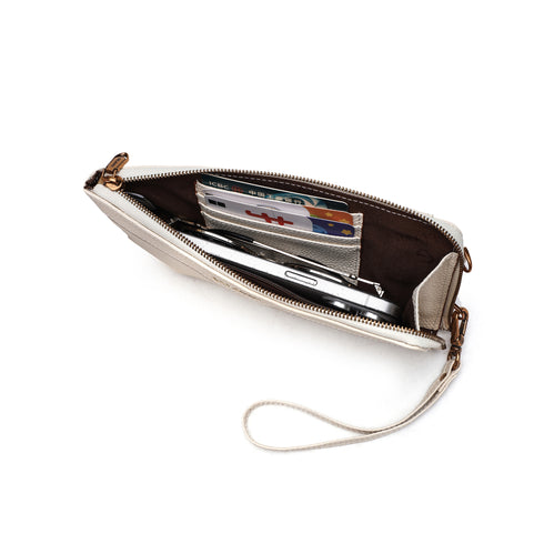 Crossbody Phone Bag - White