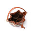 Bohemia Drawstring Bag With Leather Strap - Colorful