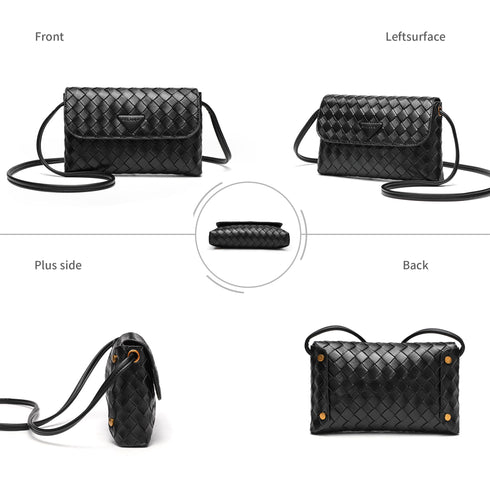 Gelanni Woven Bag -Black