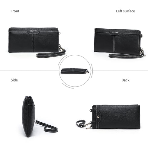 Crossbody Phone Bag - Black