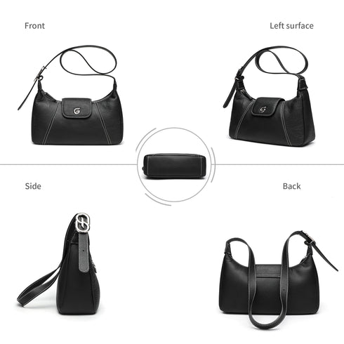 Gelanni Shoulder Bag - Black