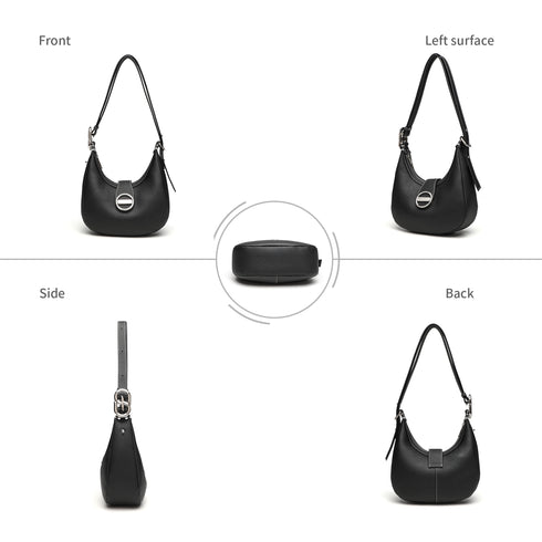 Hobo Summer Handbag - Black