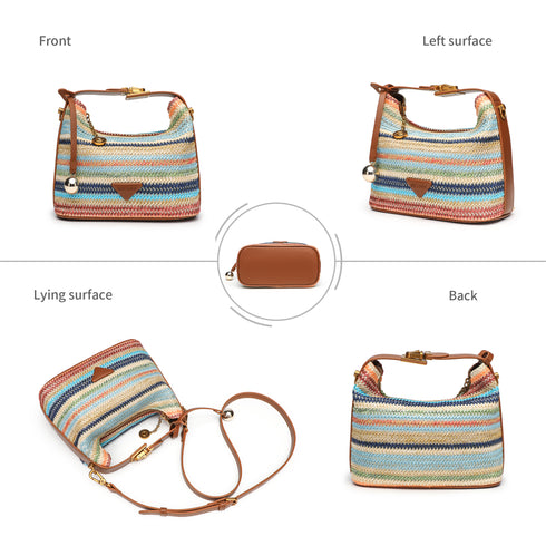 Bohemia Woven Bag - Colorful