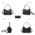 Puzzle Crossbody Bag - Black