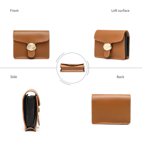 Gelanni Card Holder Bag - Brown