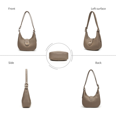 Hobo Summer Handbag - Grey