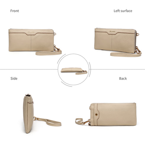 Crossbody Phone Bag - Apricot