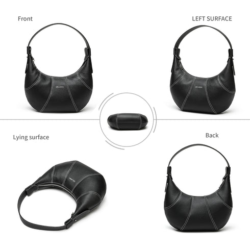 Gelanni Brooke Hobo Bag - Black