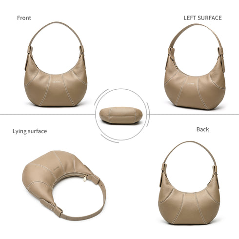 Gelanni Brooke Hobo Bag - Grey