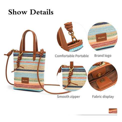 Bohemia Shoulder Bag - Colorful