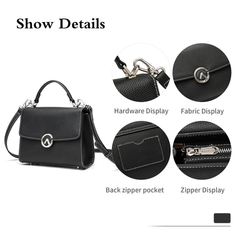 Gelanni Briefcase Bag - Black