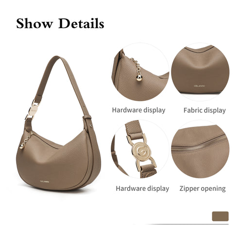 The Hobo Handbag - Grey