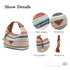 Bohemia Shoulder Bag Slouchy Style - Colorful