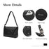 Puzzle Shoulder Bag - Black