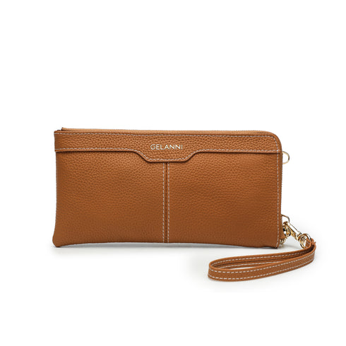 Crossbody Phone Bag -Brown