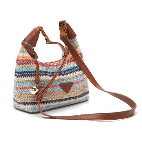 Bohemia Shoulder Bag Slouchy Style - Colorful
