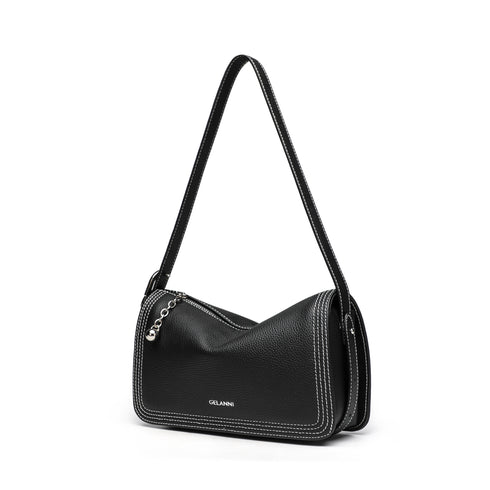 Hobo Shoulder Bag - Black