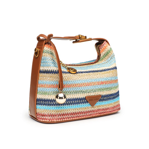 Bohemia Woven Bag - Colorful