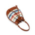 Bohemia Drawstring Bag With Leather Strap - Colorful