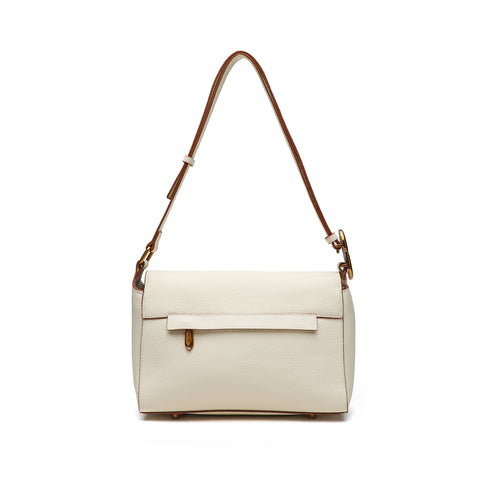 Puzzle Shoulder Bag - White