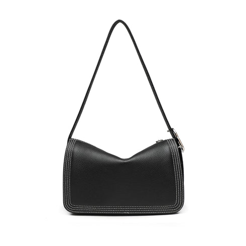 Hobo Shoulder Bag - Black