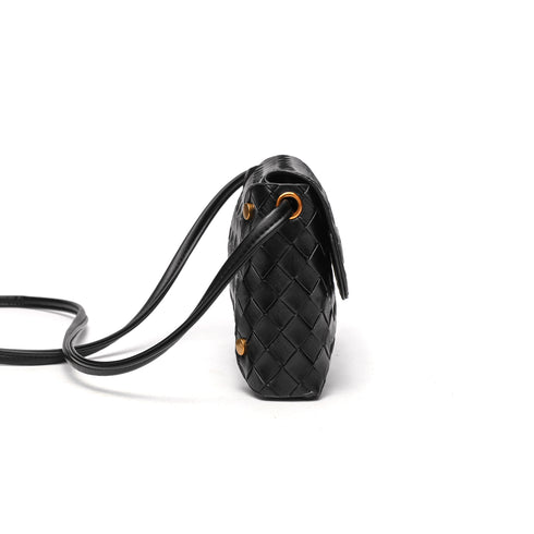 Gelanni Woven Bag -Black