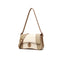 Gelanni Hourglass Bag - Apricot & White