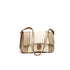 Gelanni Hourglass Bag - Apricot & White