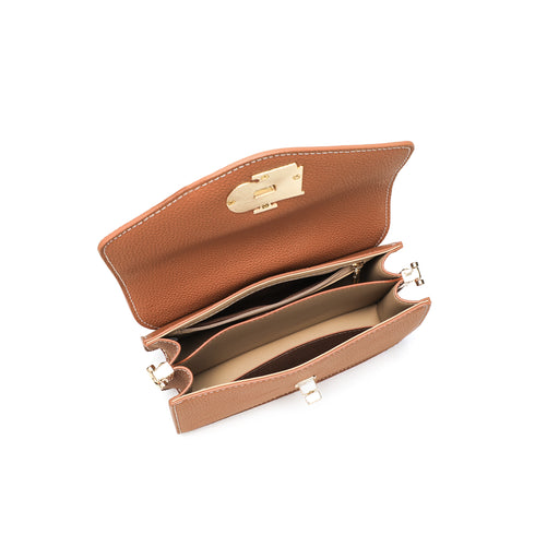 Gelanni Handbag - Brown