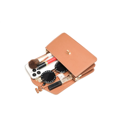 Gelanni Handbag - Brown