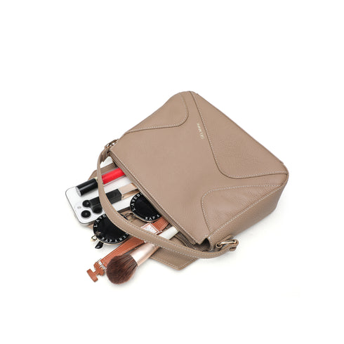 Puzzle Crossbody Bag - Grey