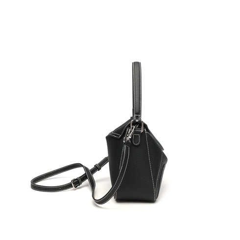 Puzzle Crossbody Bag - Black