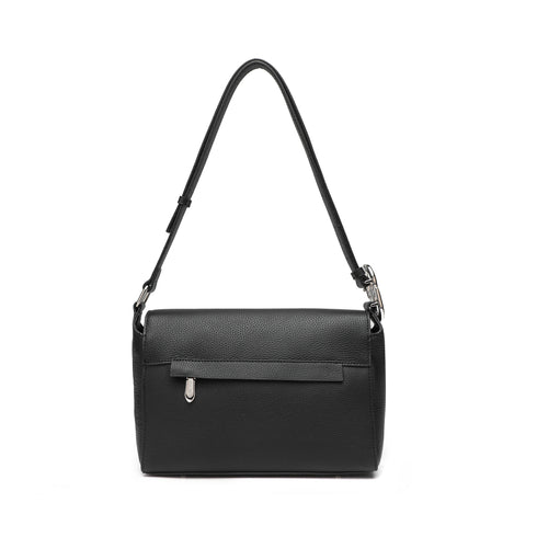 Puzzle Shoulder Bag - Black