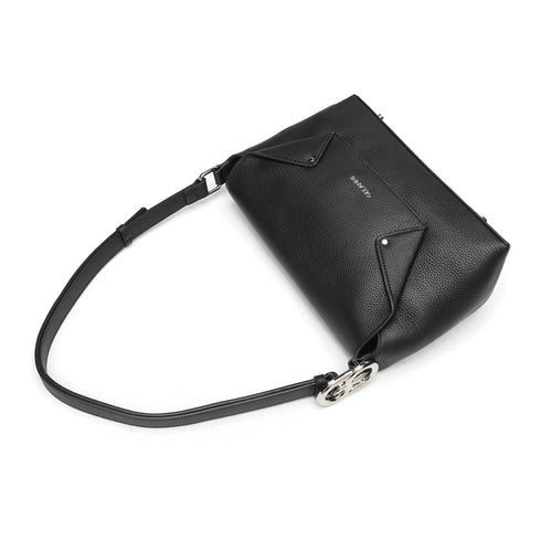 Puzzle Shoulder Bag - Black