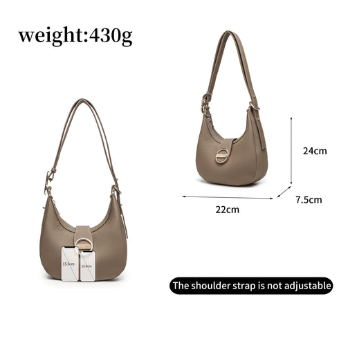 Hobo Summer Handbag - Grey