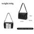 Puzzle Shoulder Bag - Black