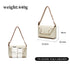 Puzzle Shoulder Bag - White