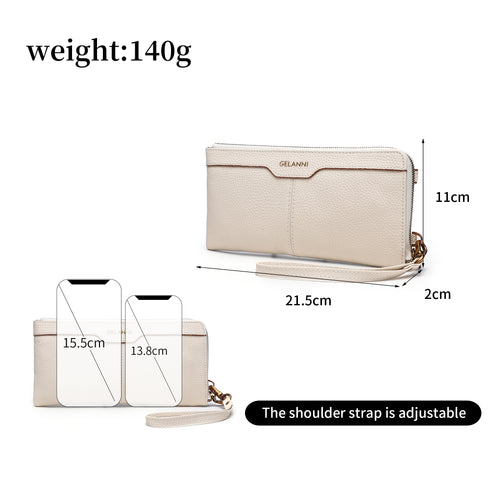 Crossbody Phone Bag - White