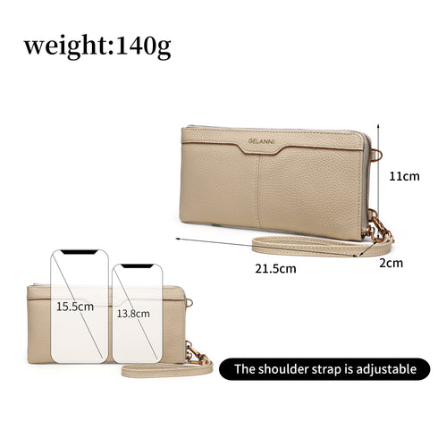 Crossbody Phone Bag - Apricot