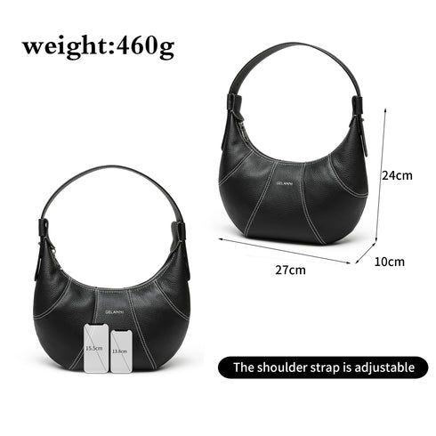 Gelanni Brooke Hobo Bag - Black